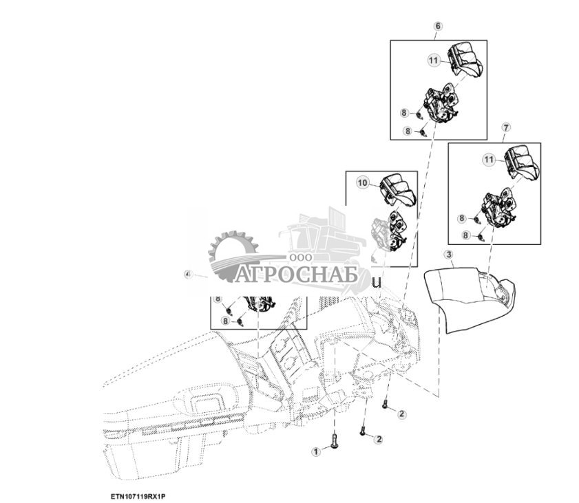 Управление, 6 задних SCV, с задней сцепкой, без рукоятки управления и передней сцепки - ST876618 324.jpg